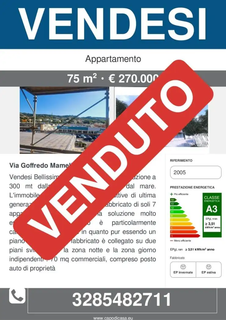 Appartamento in vendita a Pescara