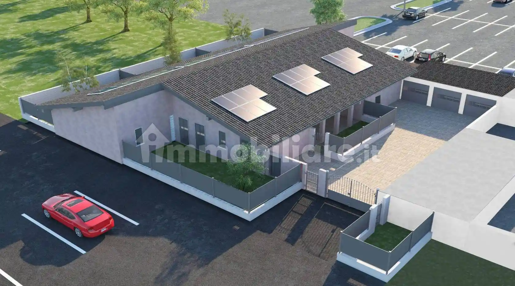 Villetta a schiera in vendita a Trecate