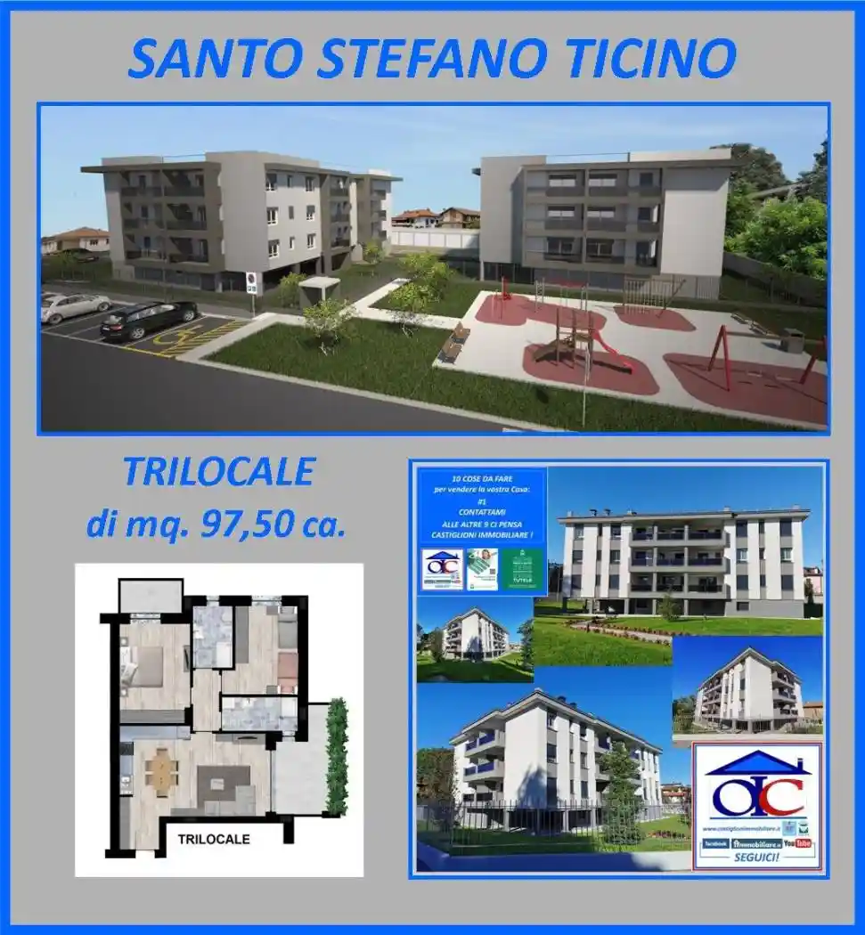 Appartamento in vendita a Santo Stefano Ticino
