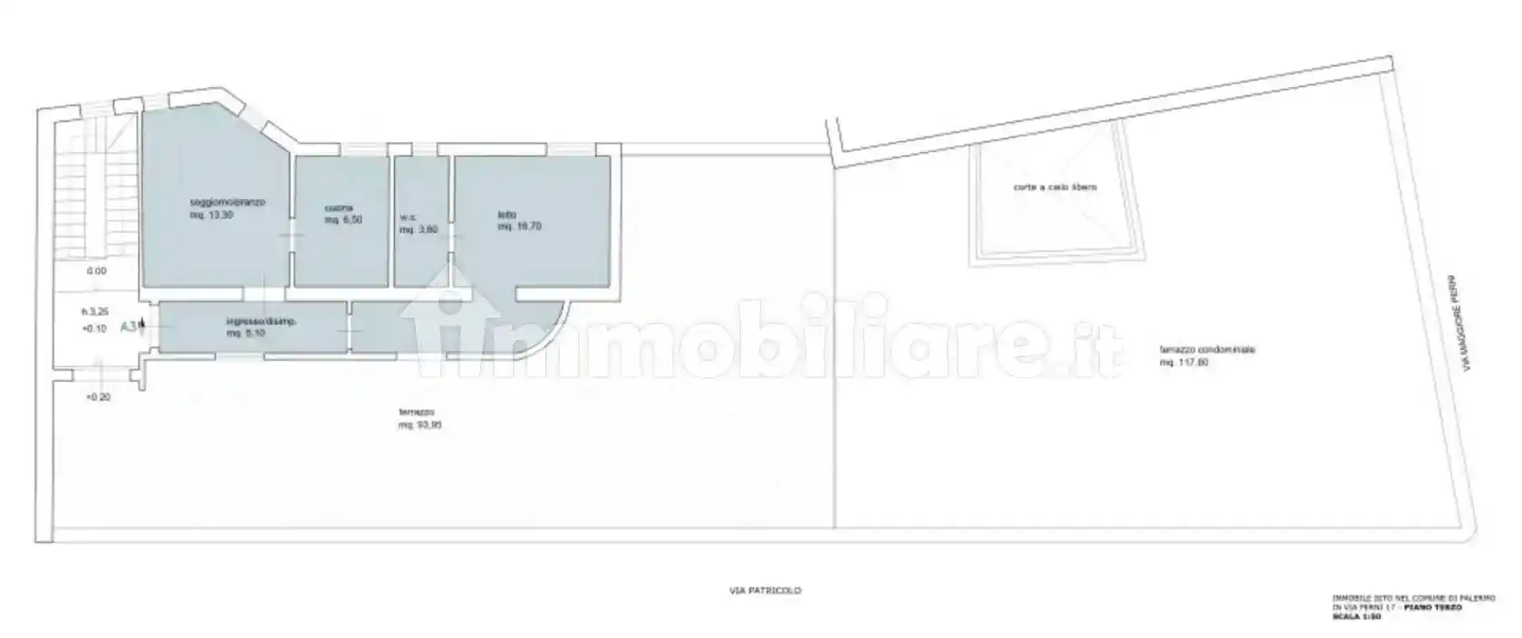 Appartamento in vendita a Palermo