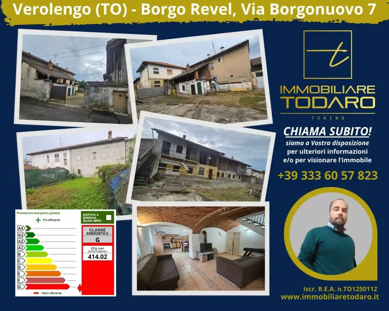 Rustico - Casale in vendita a Verolengo