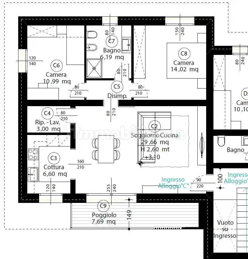 Appartamento in vendita a Castelfranco Veneto