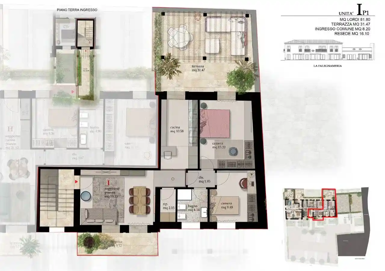 Appartamento in vendita a Cascina