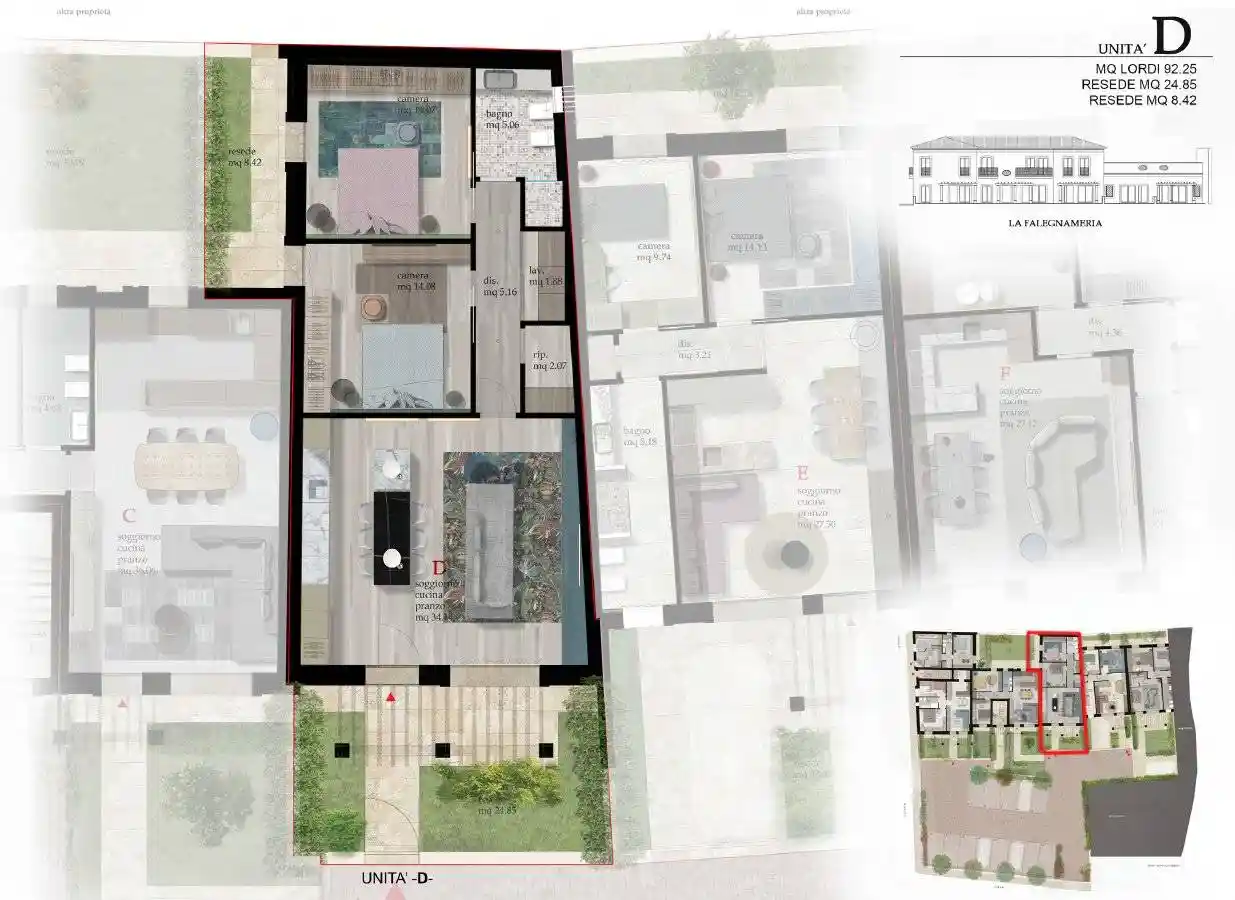 Appartamento in vendita a Cascina