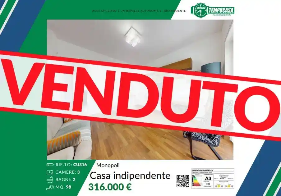 Casa indipendente in vendita a Monopoli