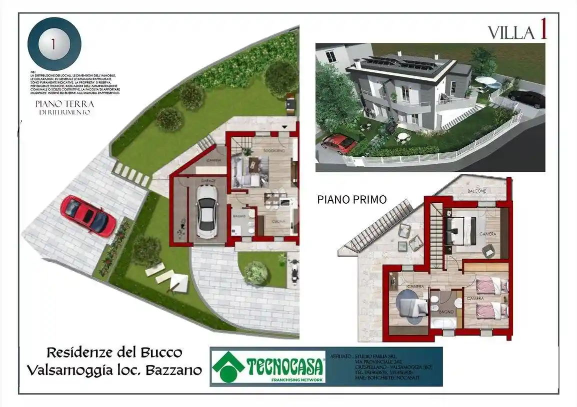 Villa in vendita a Valsamoggia