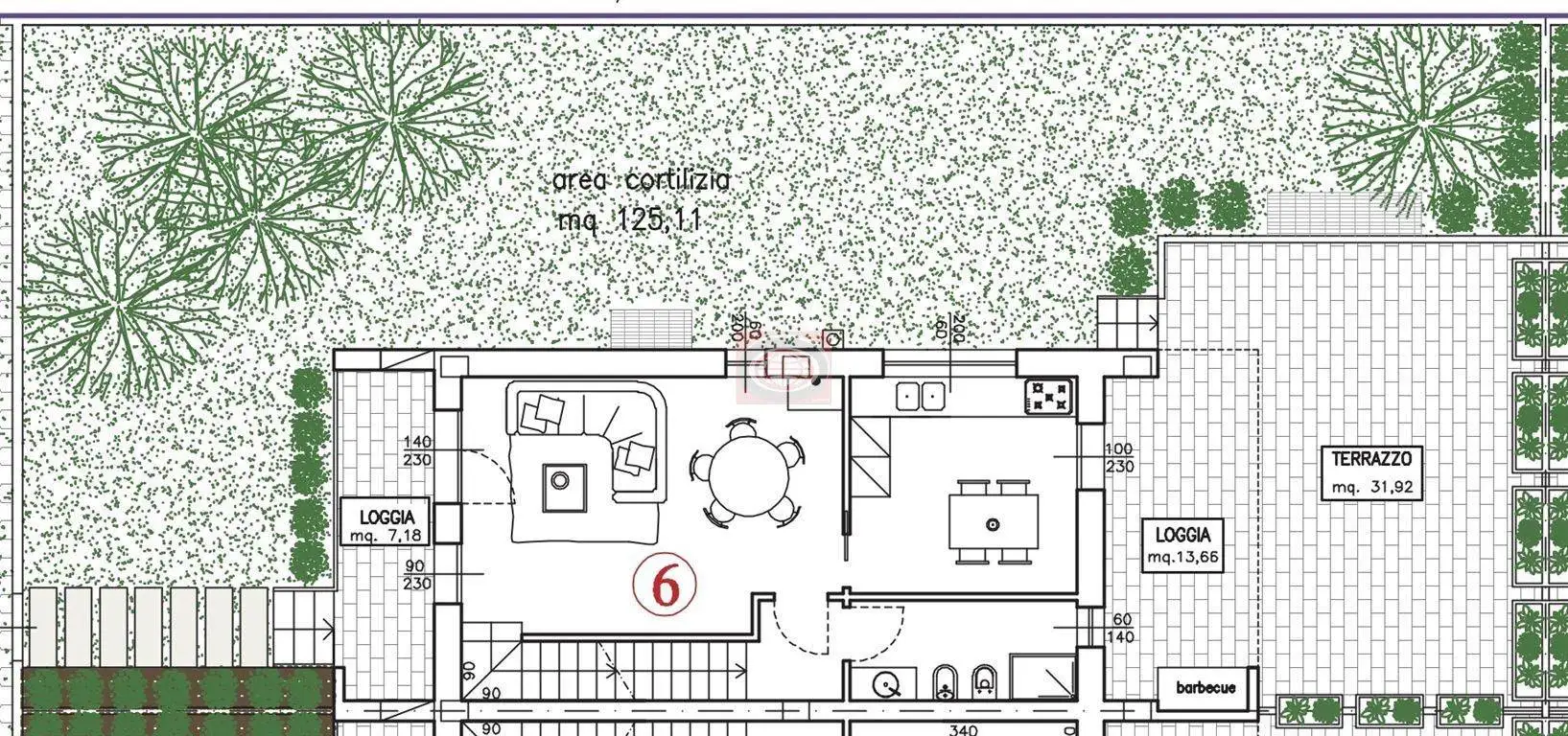 Villetta a schiera in vendita a Cesena