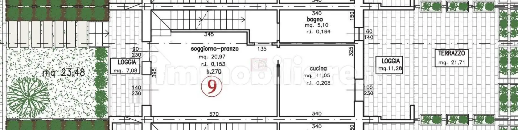 Villetta a schiera in vendita a Cesena