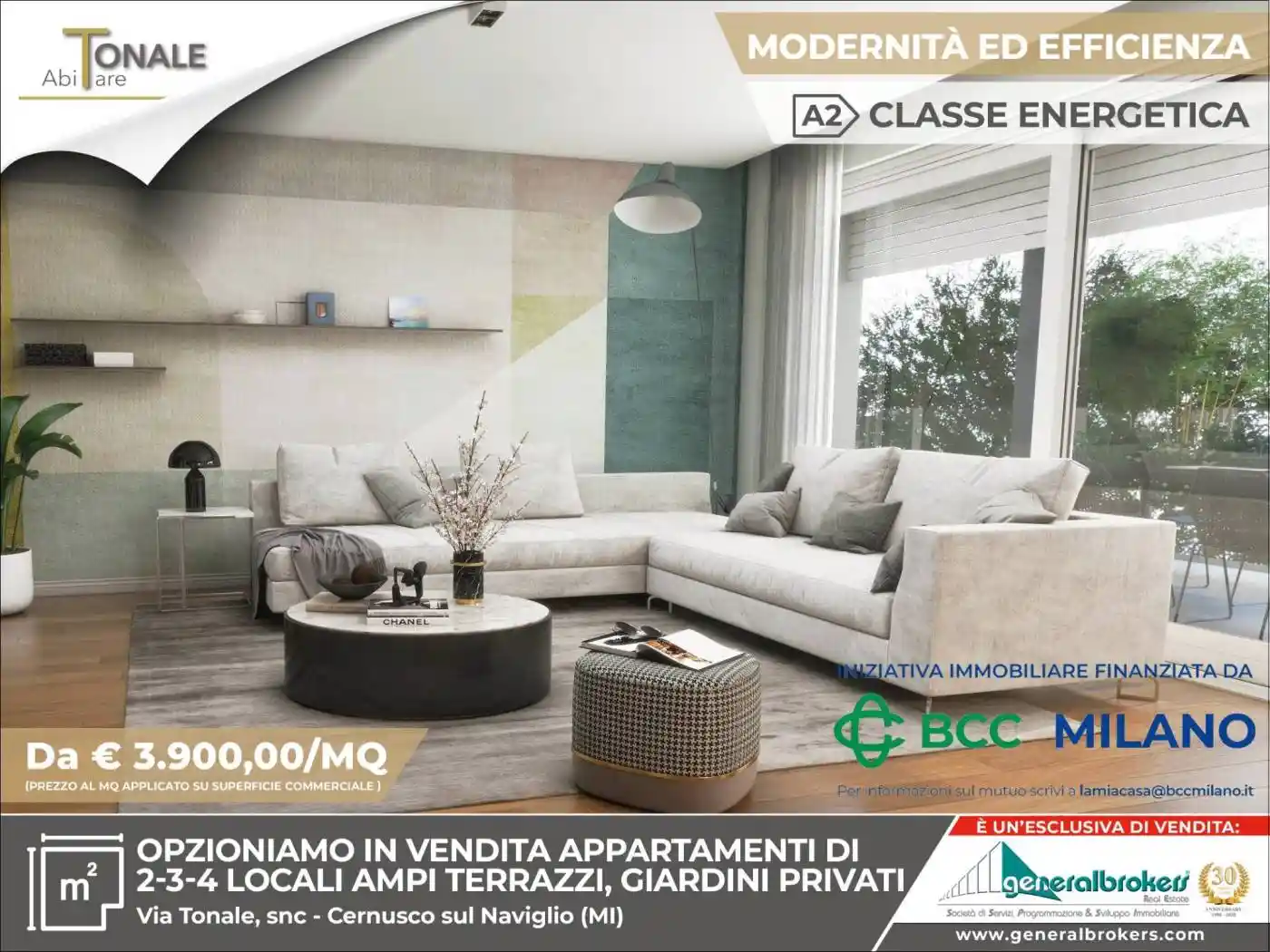 Appartamento in vendita a Cernusco sul Naviglio