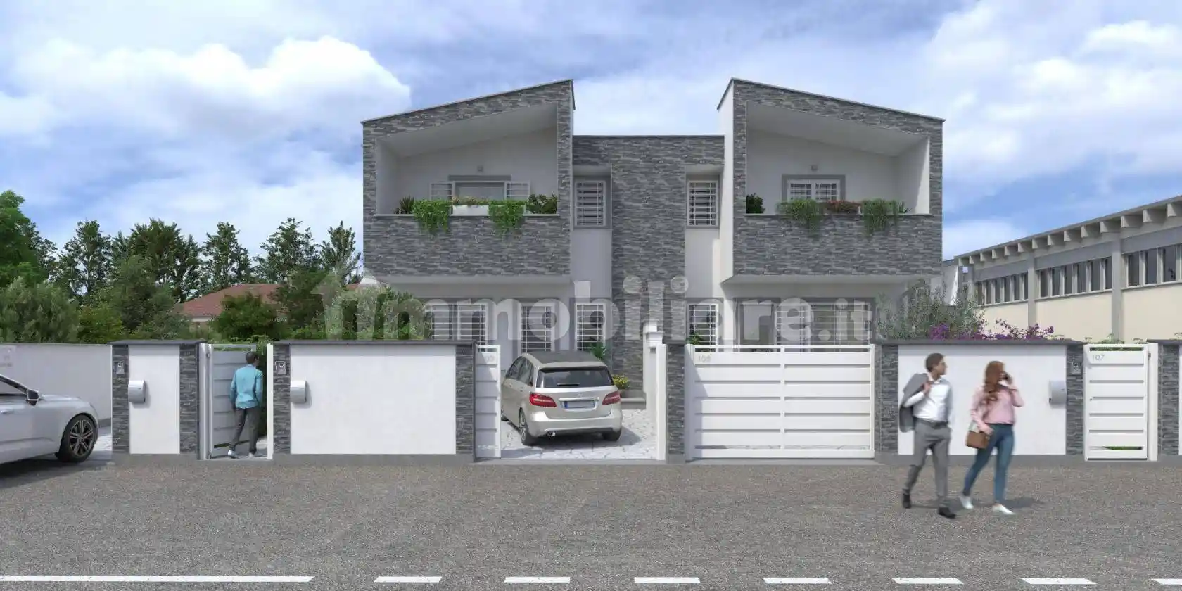 Palazzo - Edificio via Domenico Serradifalco, Dragona, Roma - foto 2