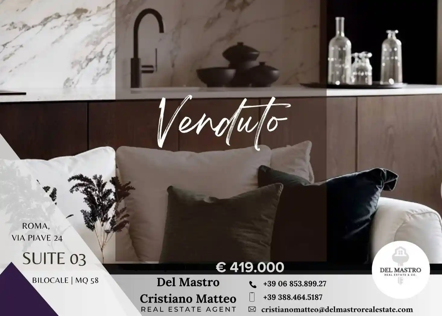 Appartamento in vendita a Roma