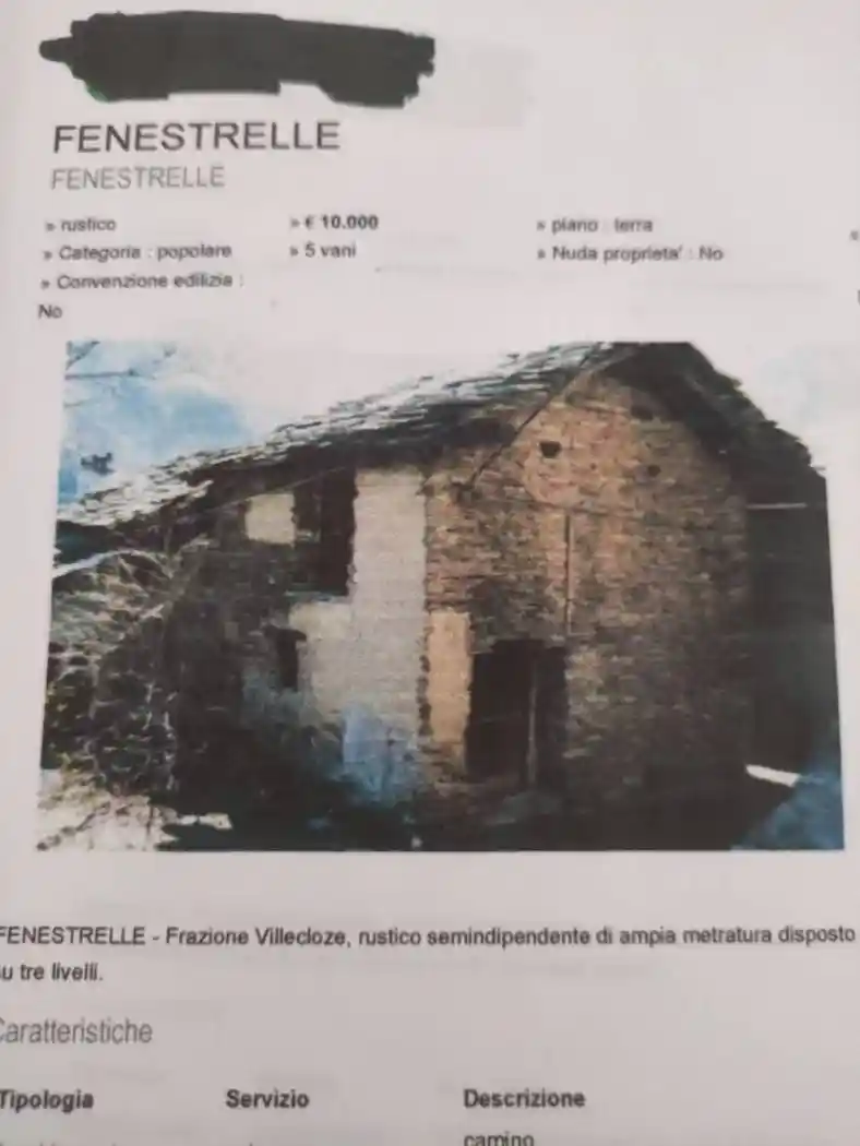 Rustico - Casale in vendita a Fenestrelle