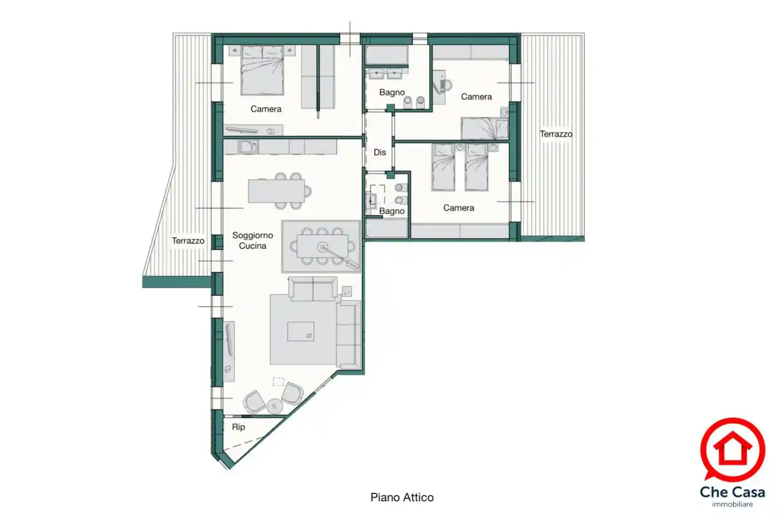 Attico - Mansarda - foto 2