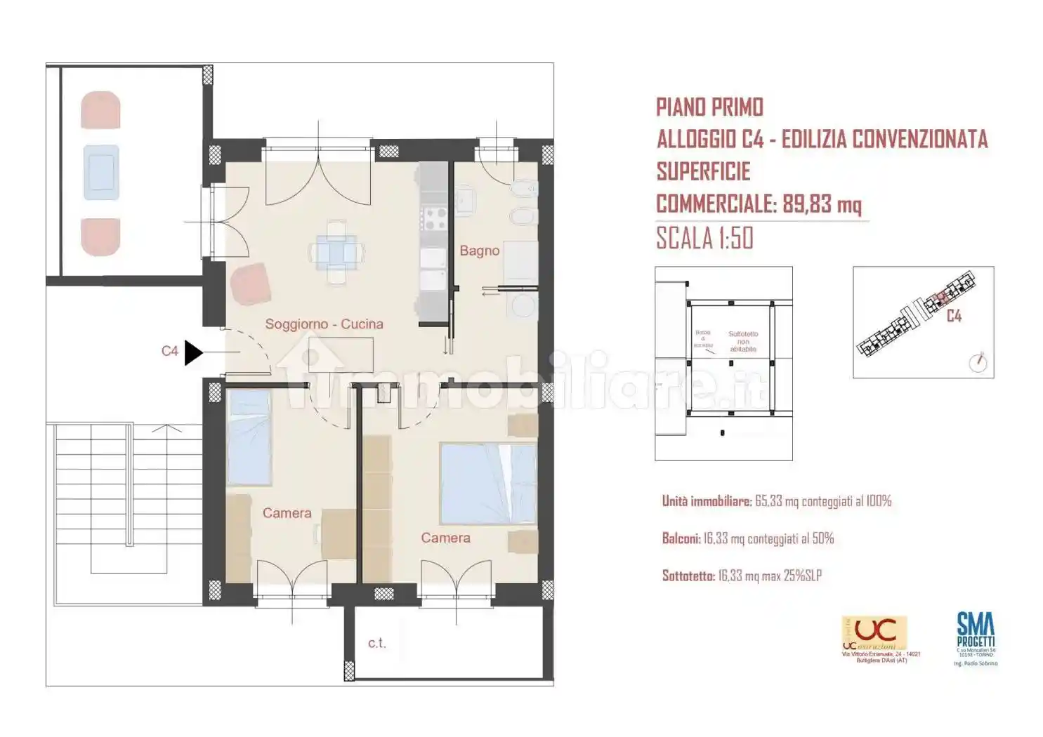 Trilocale Strada Bauducchi 77, Bauducchi, Moncalieri - foto 2