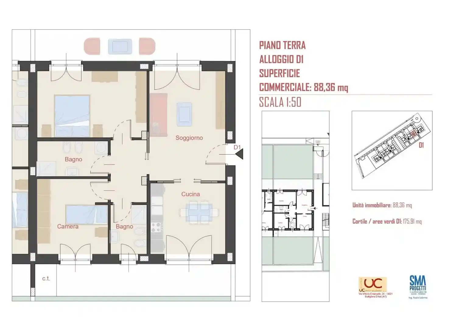 Quadrilocale Strada Bauducchi 77, Bauducchi, Moncalieri - foto 2