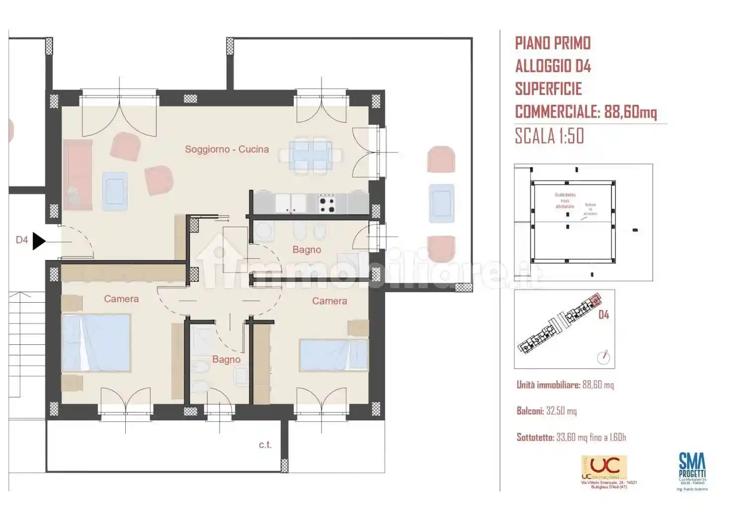 Trilocale Strada Bauducchi 77, Bauducchi, Moncalieri - foto 2