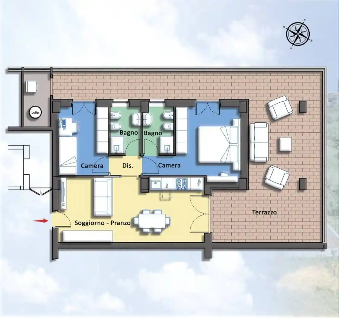 Appartamento in vendita a Roma