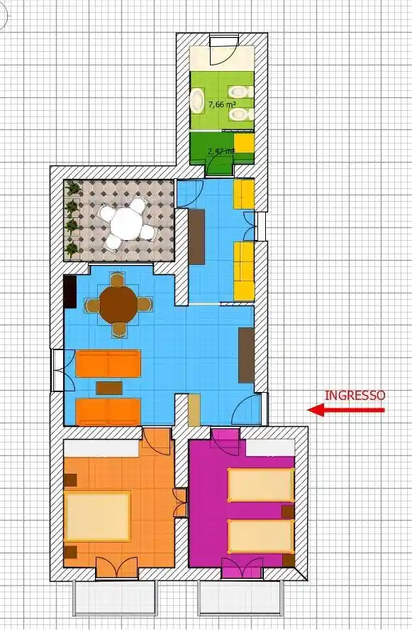 Appartamento in vendita a Palermo