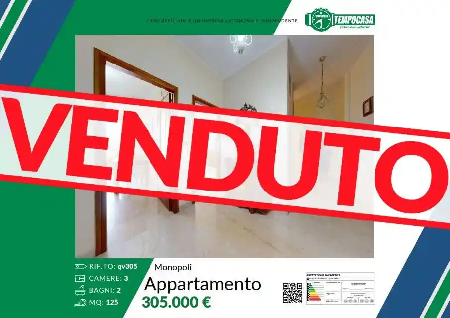 Appartamento in vendita a Monopoli