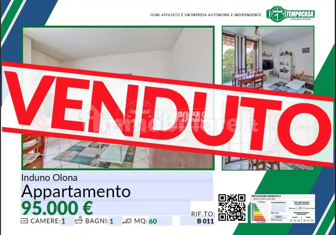Appartamento in vendita a Induno Olona