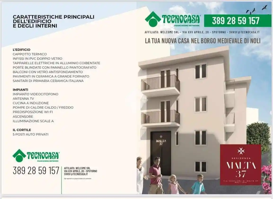 Appartamento in vendita a Noli