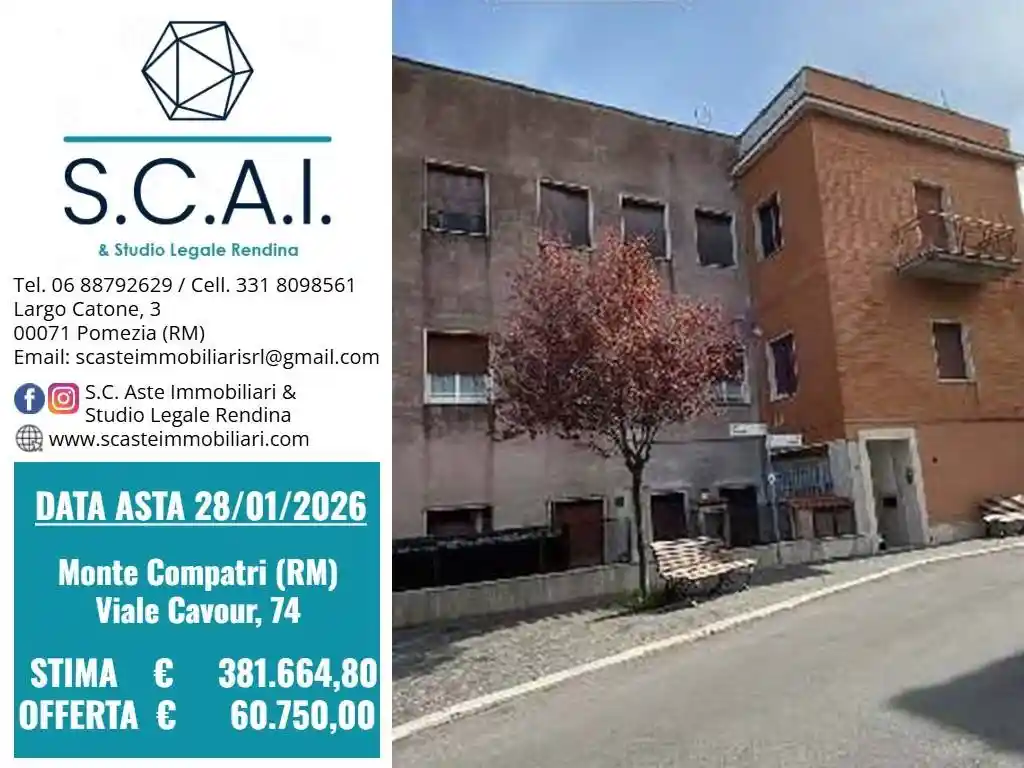 Appartamento in vendita a Monte Compatri