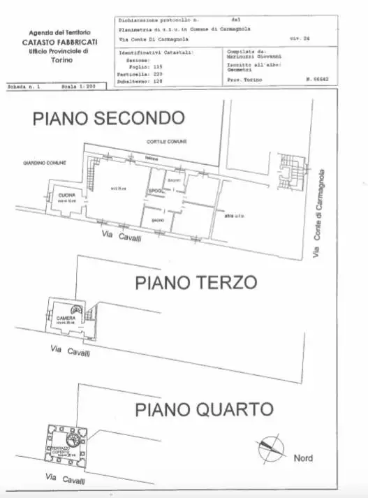 Quadrilocale via Conte di Carmagnola 24, Centro, Carmagnola - foto 3