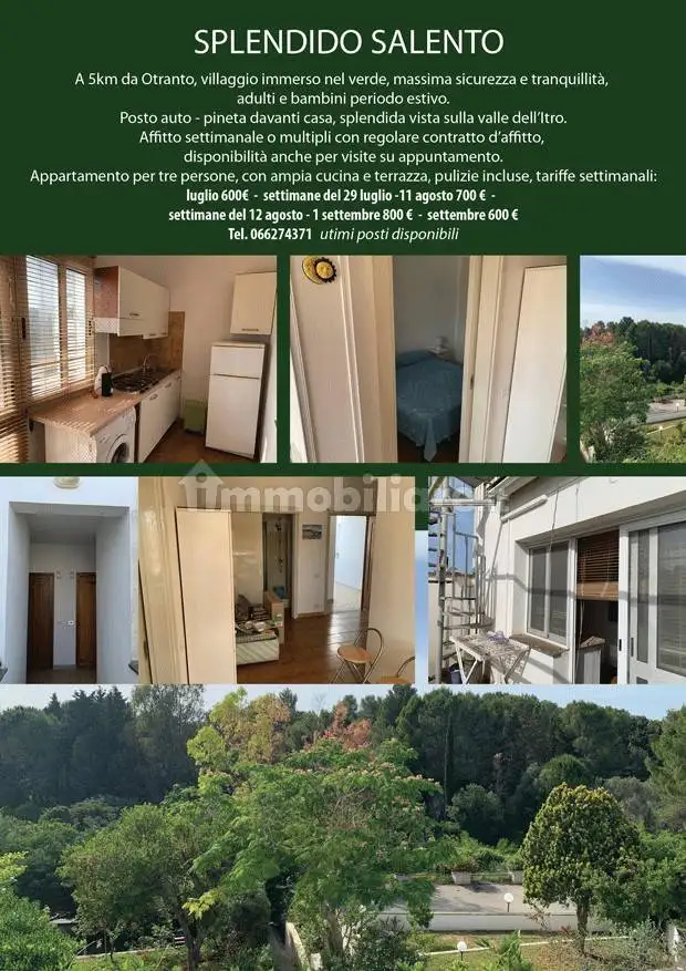 Appartamento in affitto a Otranto