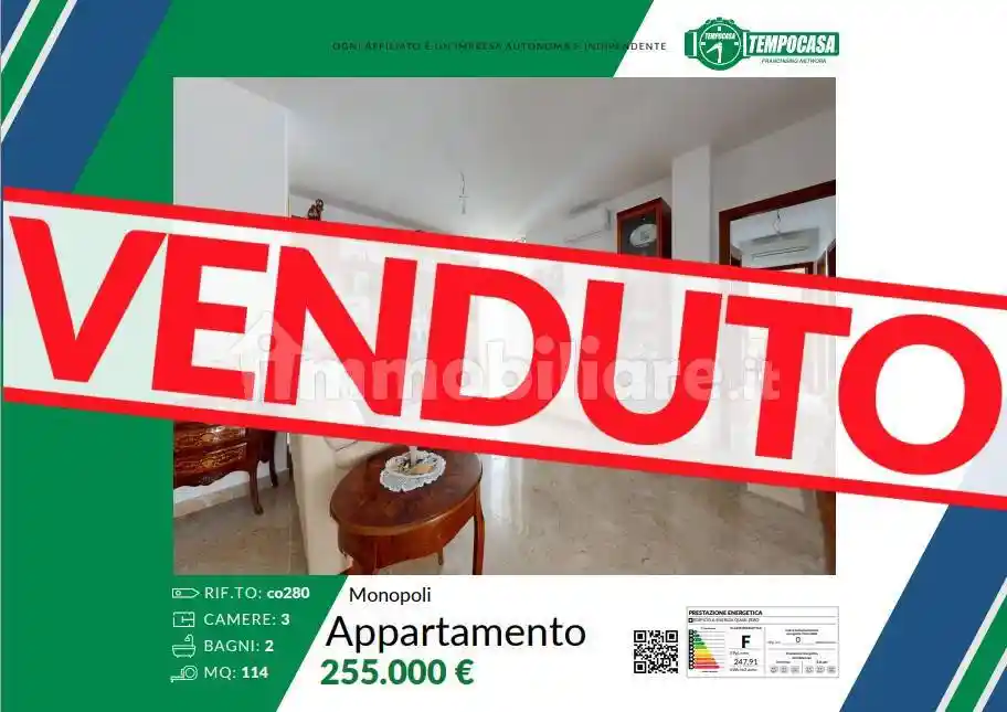 Appartamento in vendita a Monopoli