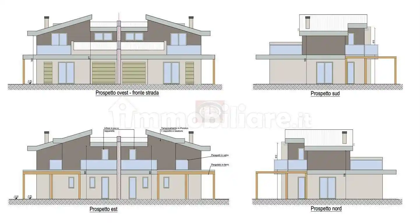 Villa bifamiliare, nuova, 174 m², San Martino in Fiume, Cesena - foto 5