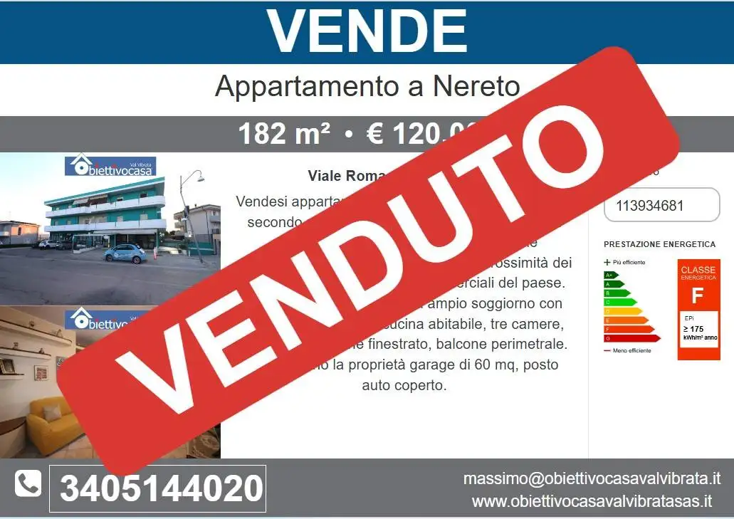 Appartamento in vendita a Nereto