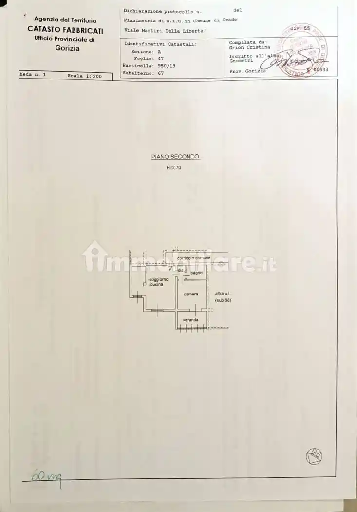 Appartamento in vendita a Grado
