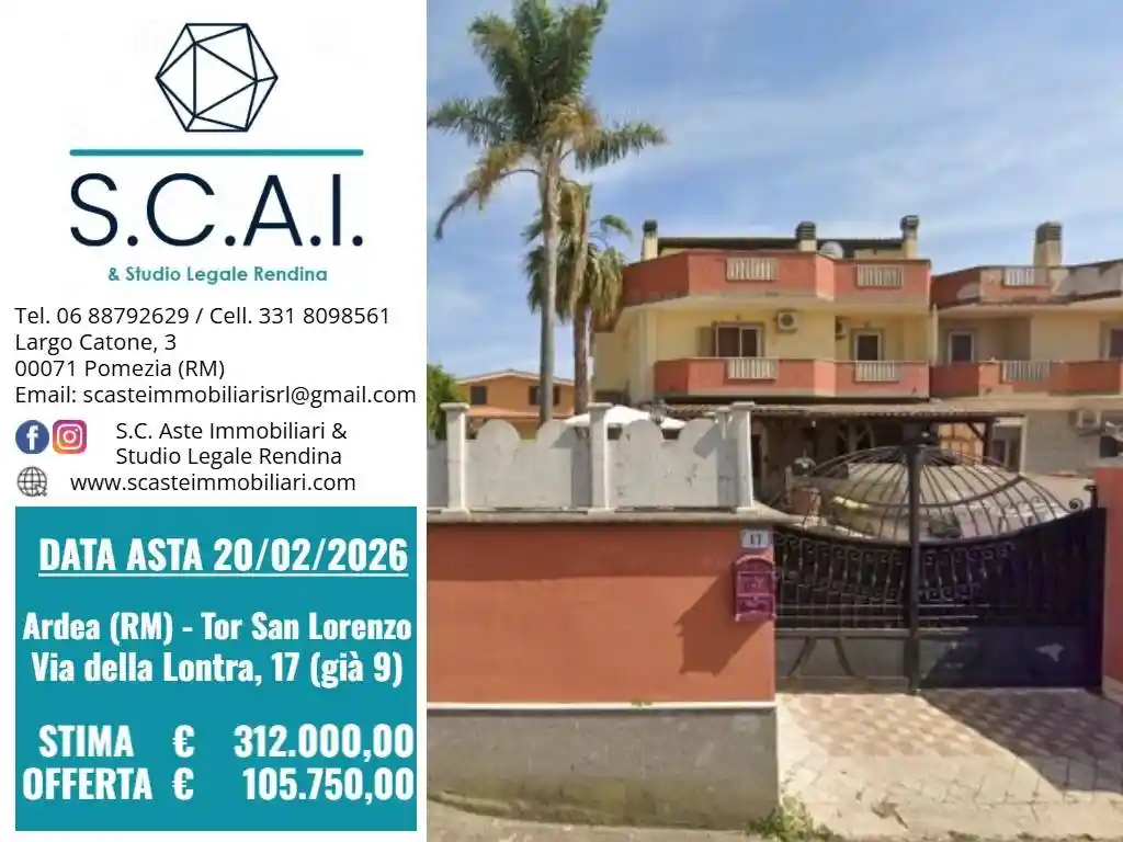 Appartamento in vendita a Ardea