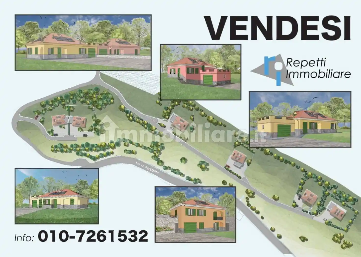 Villa in vendita a Campomorone