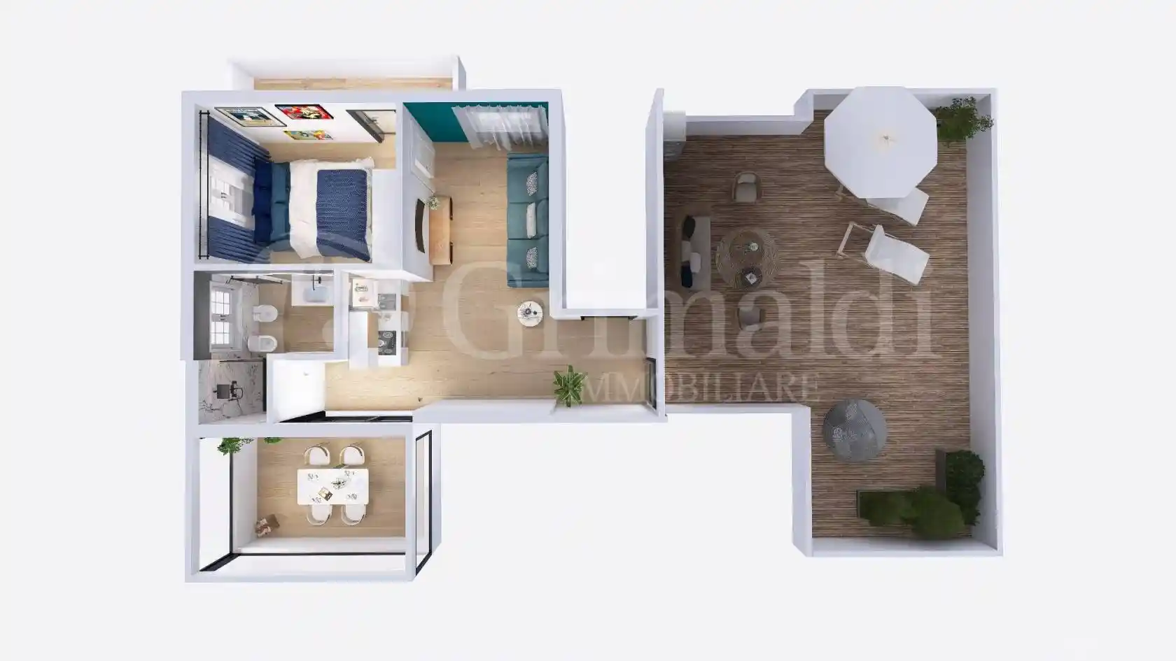 Attico via di Torre Morena 54, Morena, Roma - foto 2