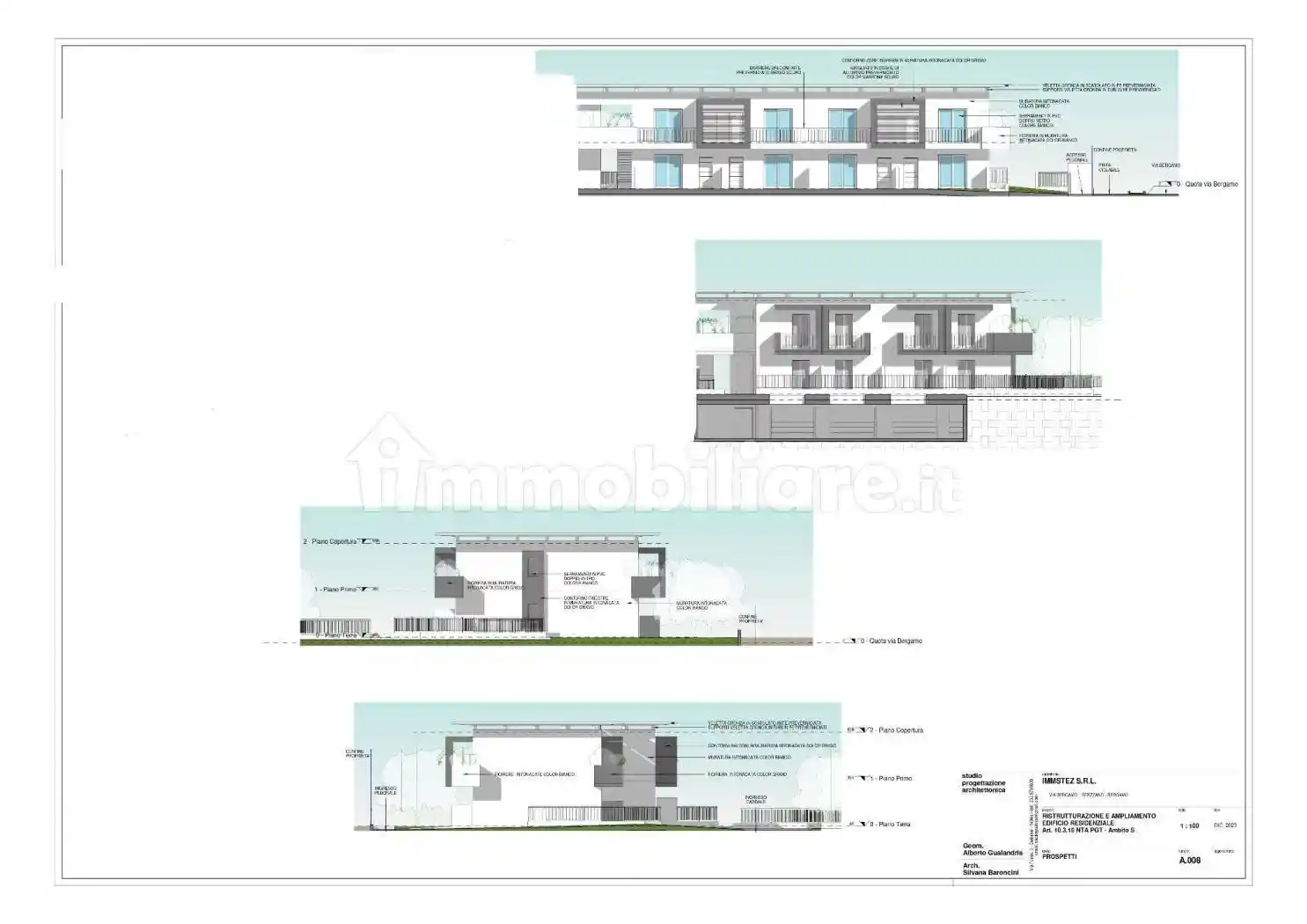 Appartamento in vendita a Stezzano