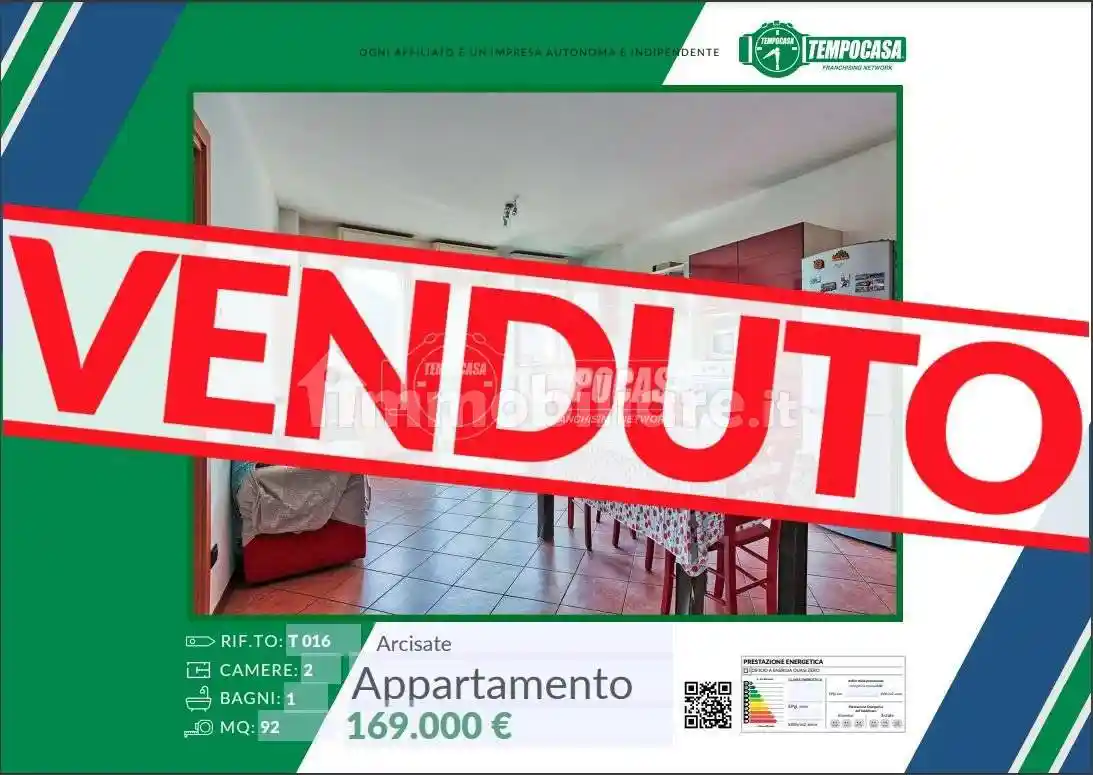 Appartamento in vendita a Arcisate