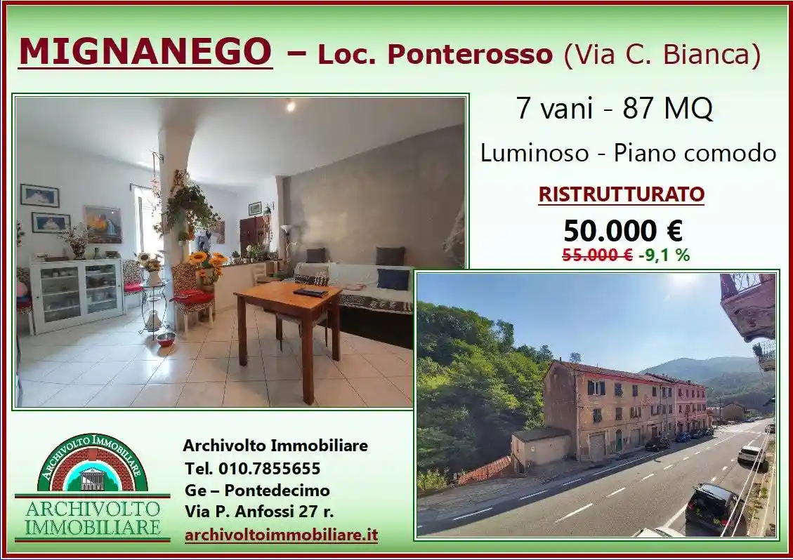 Appartamento in vendita a Mignanego