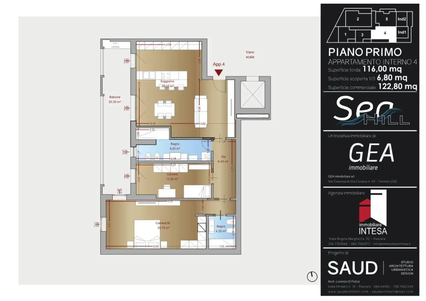 Appartamento in vendita a Pescara