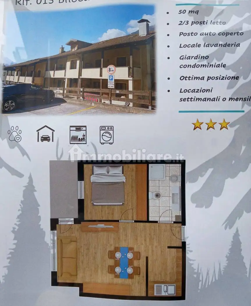 Appartamento in affitto a Pinzolo