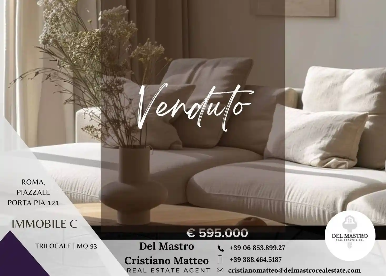 Appartamento in vendita a Roma