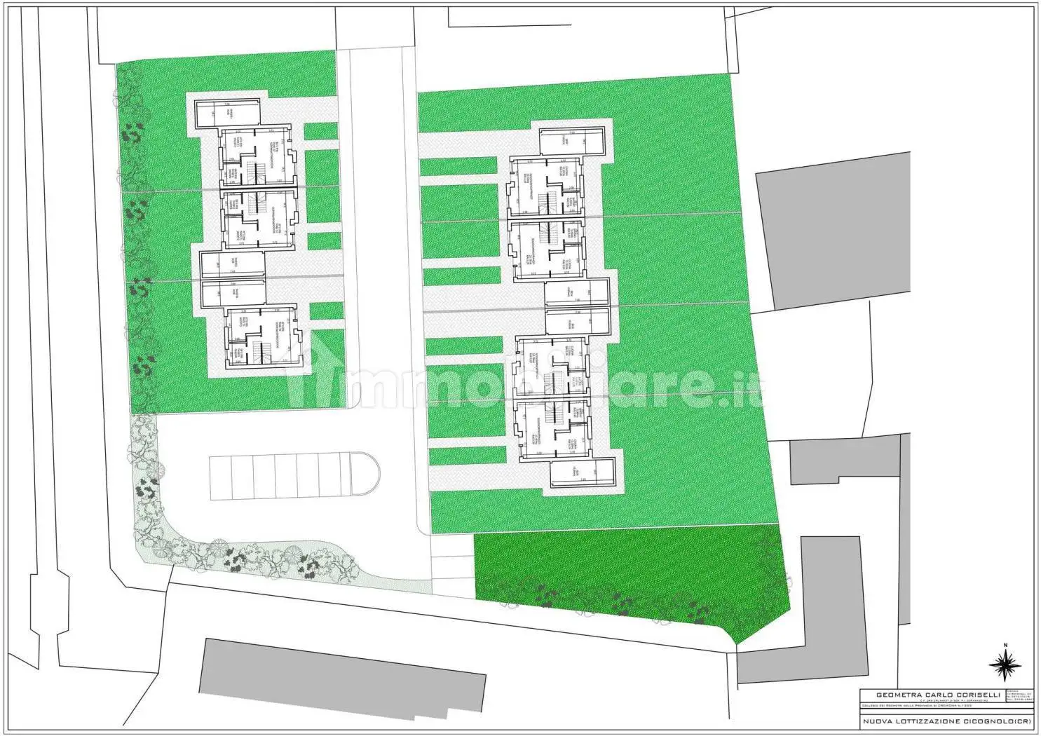 Villa bifamiliare, nuova, 158 m², Cicognolo - foto 4