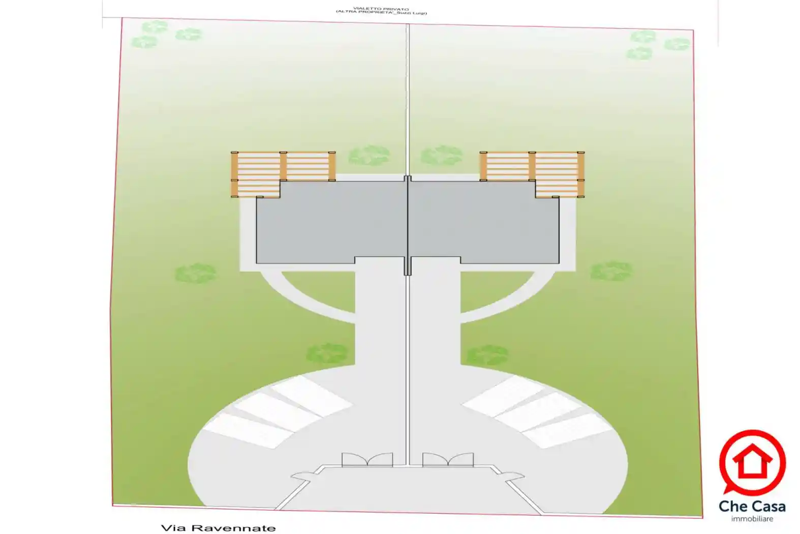 Villa a schiera via Ravennate 6498, San Martino in Fiume, Cesena - foto 4