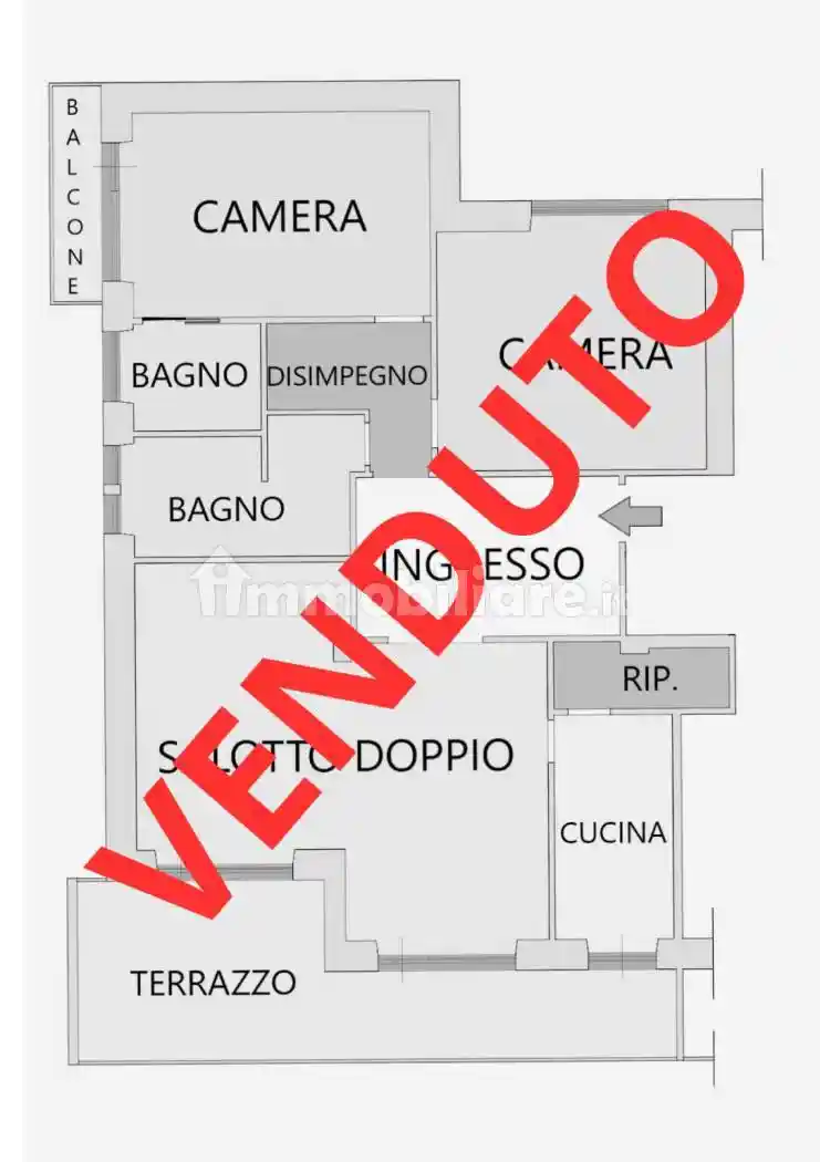 Appartamento in vendita a Roma