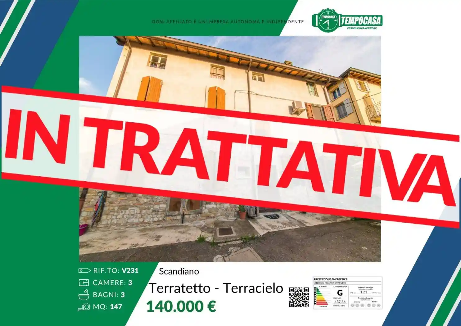 Casa indipendente in vendita a Scandiano