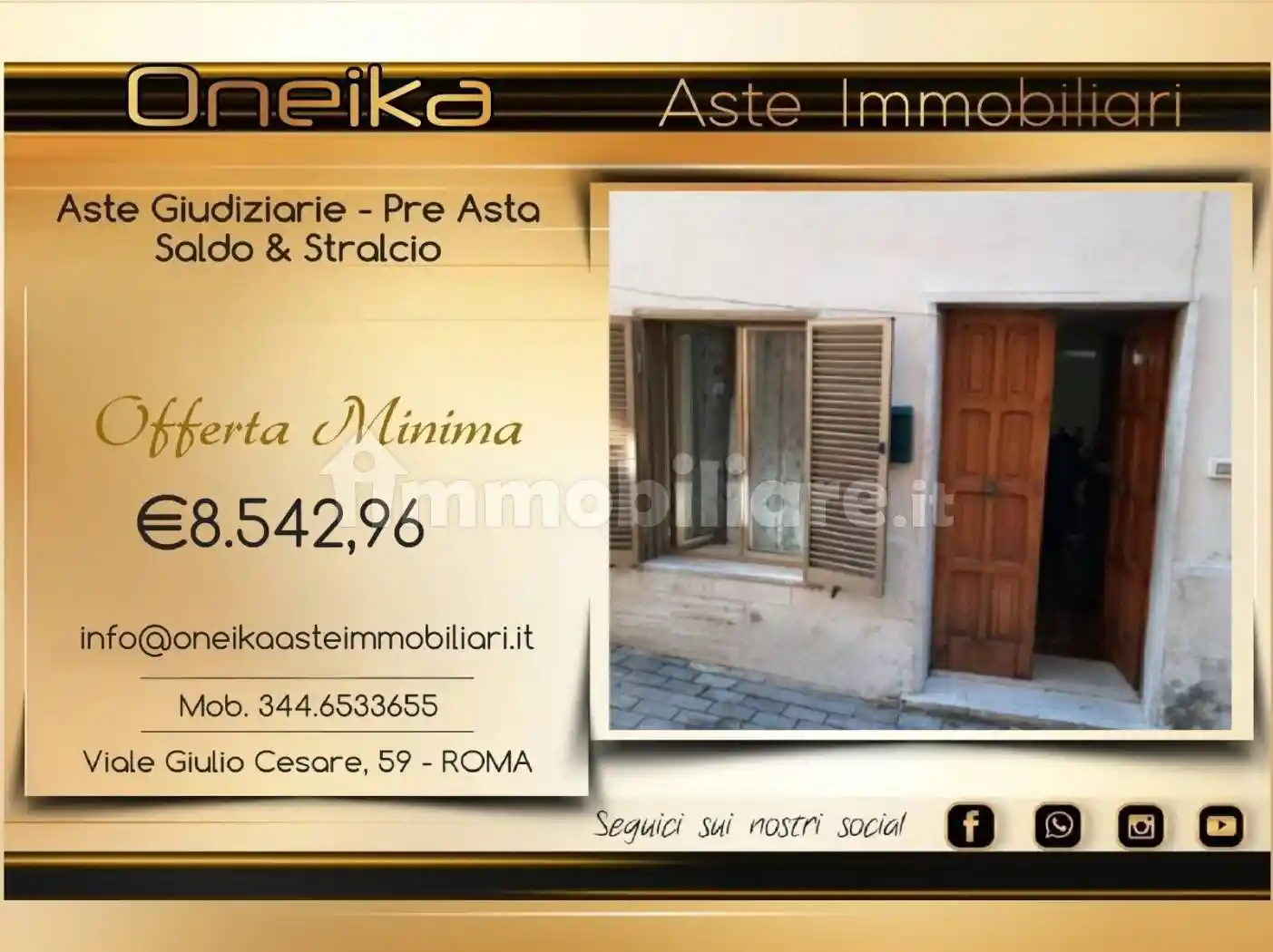 Appartamento in vendita a Montorio Romano