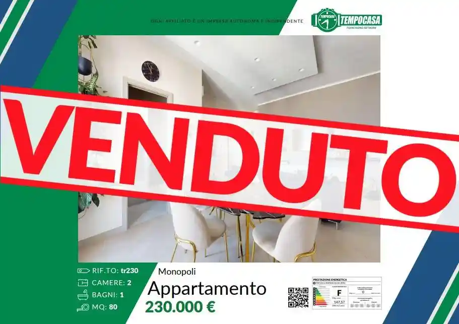 Appartamento in vendita a Monopoli