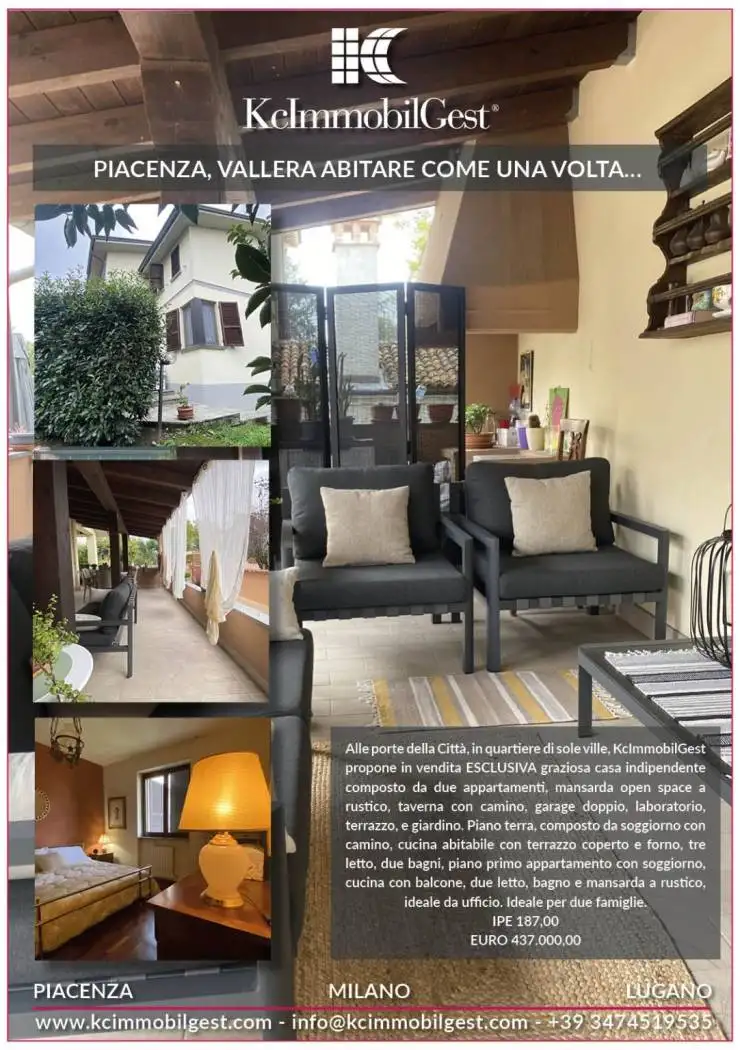 Villa in vendita a Piacenza