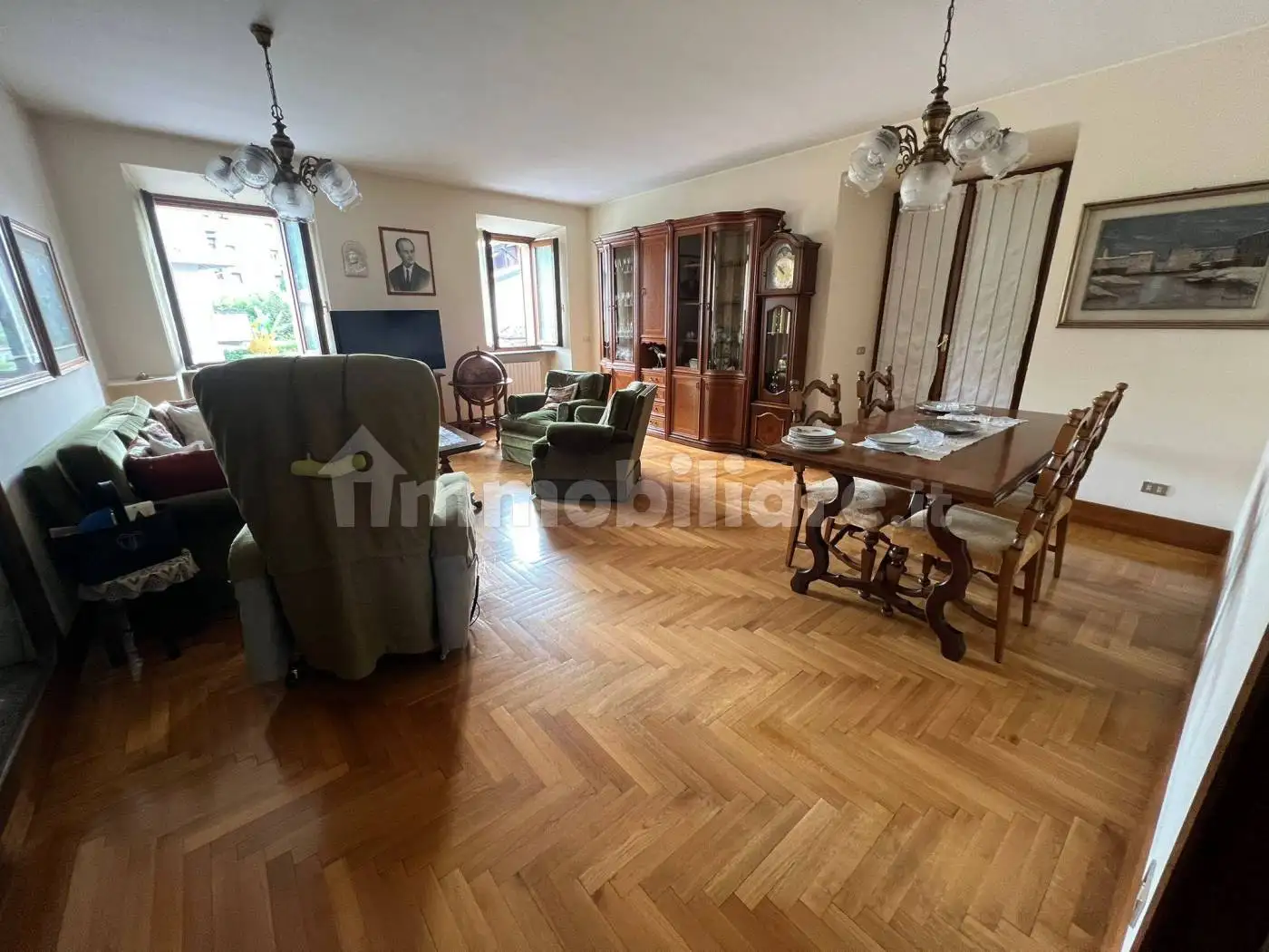 Quadrilocale buono stato, primo piano, Centro, Bagnatica - foto 2