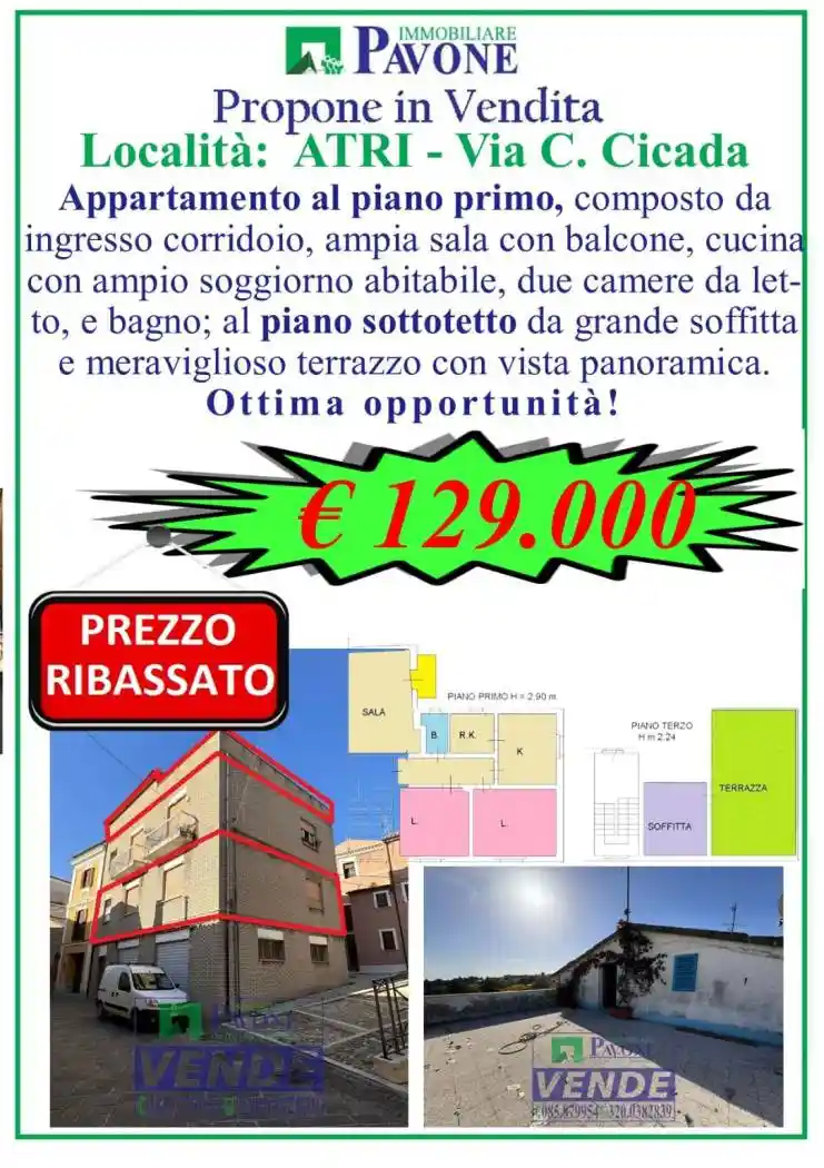 Appartamento in vendita a Atri